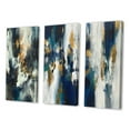 thumbnail image 3 of Designart "Emergence of the Radiant Muse III" Abstract Painting Wall Art Set Of 3 - Modern Gold Gallery Set For Office Decor, 3 of 6