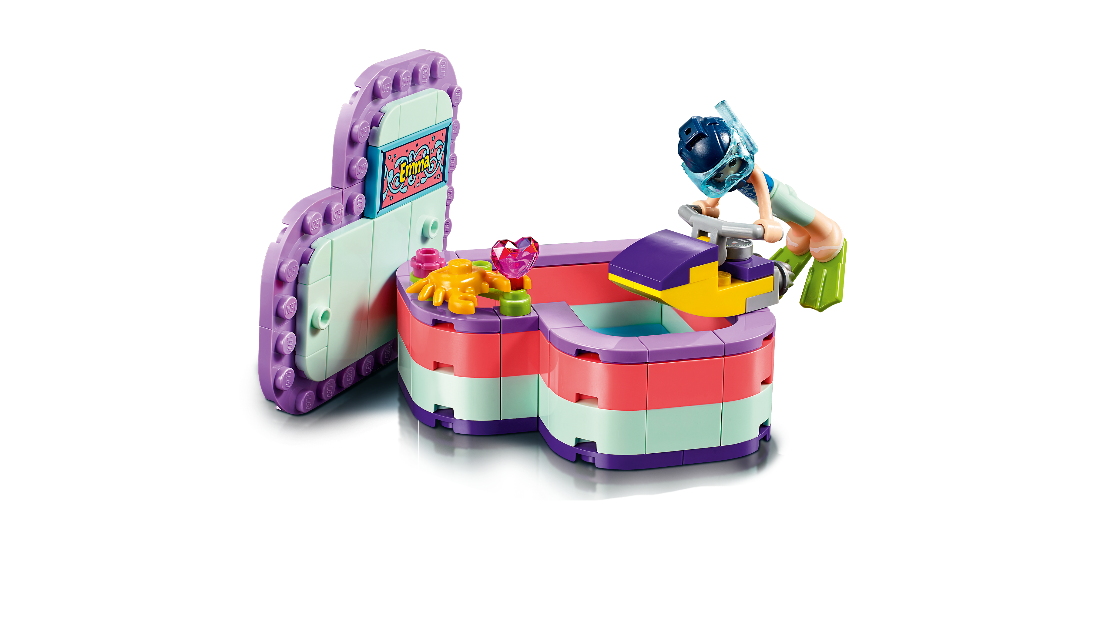 lego friends emma's heart box