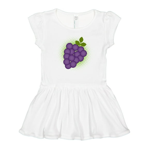 Inktastic Grapes Vineyard Fruit Grape Grower Girls Toddler Dress
