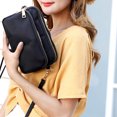 thumbnail image 3 of Bolso bandolera de nailon correa de hombro ajustable cremallera bolso informal femenino para fiesta, 3 of 9