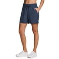 thumbnail image 3 of RBX Active Women's 6-Inch Stretch Woven Hiking Walking Short With Pockets, 3 of 4