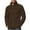 Z1-Brown, variant on Dovford Plush Fleece Sherpa Jackets for Mens Fluffy Fuzzy Warm Hooded Coat Long Sleeve Zipper Fashion Fall Winter Tops