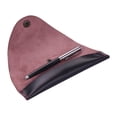 thumbnail image 4 of Leather Pen Case Fountain Handmade Sleeve Bag Pouch Protector for Single Pen Stylus Ballpoint 7 * 1.2‘‘, 4 of 6