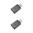 thumbnail image 1 of Methold Teléfono portátil Mini micrófono Conector tipo c Carcasa de aleación de aluminio Grabadora de audio Mini micrófono negro 2piezas, 1 of 5