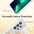 thumbnail image 5 of Comepatible with Samsung Galaxy A23 5g Case Glitter Sparkle Gold, Luxury Phone Case Samsung A23 5g Case Silicone Shiny Bumper Protective Case Anti-Scratch Cover (Gold), 5 of 14