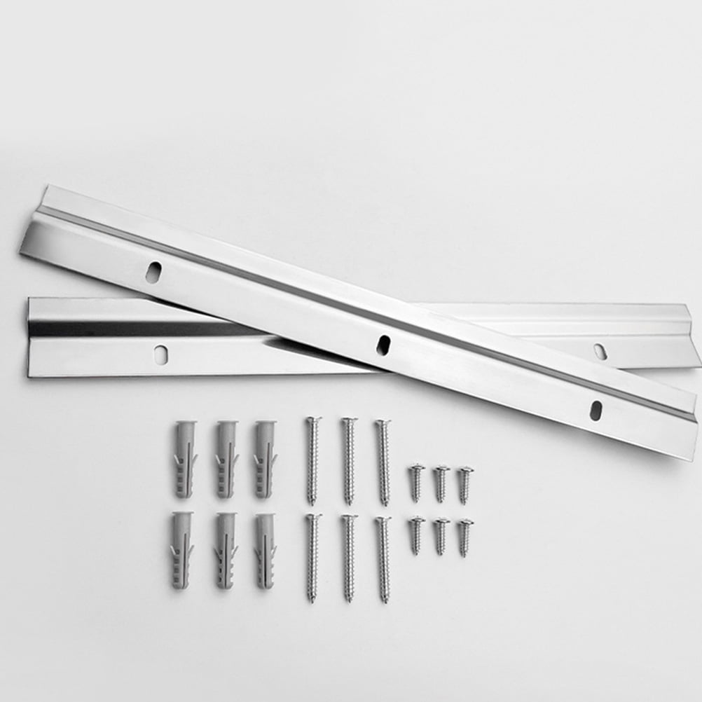 ELAYARD 6-Pack Heavy Duty Short Iron Z-Shaped Screws for Mirror Brackets, Wall Decorations, and Commercial Applications