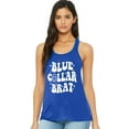 thumbnail image 5 of Blue Collar Brat Tank Top– Funny Blue Collar Wife Tank , Sassy Working Class Babe Top, Cute Country Girl Graphic Top, 5 of 6