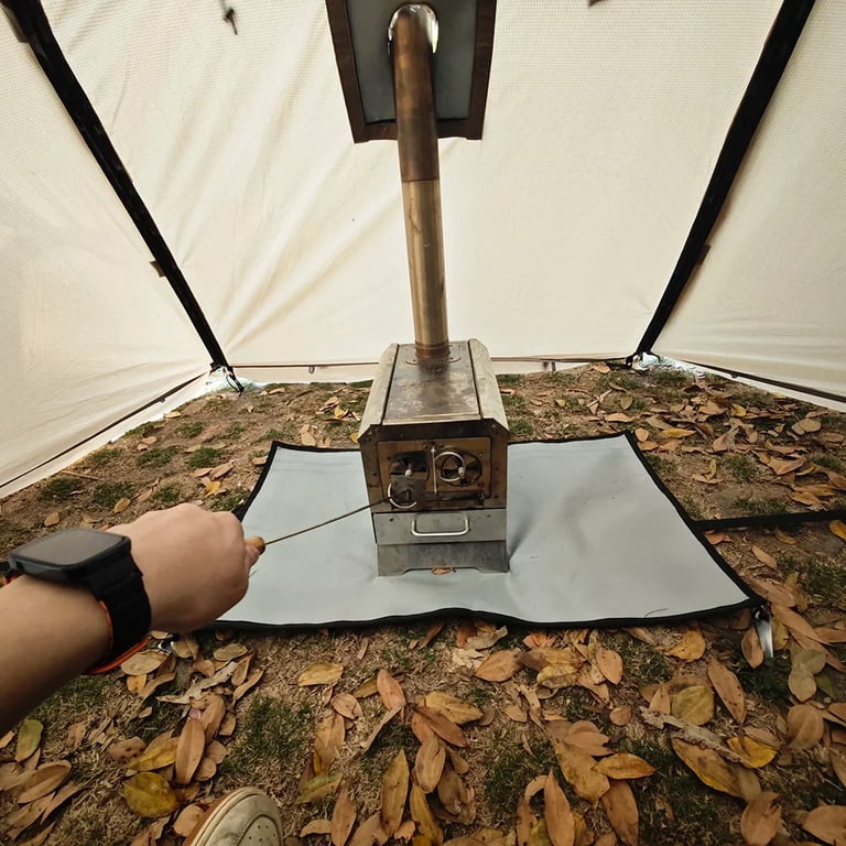 Top Lander, Fireproof Hot Tent, 2 Person, Brown, Waterproof Dome Top Lander, Fireproof Hot Tent, 2 Person, Brown, Waterproof Dome