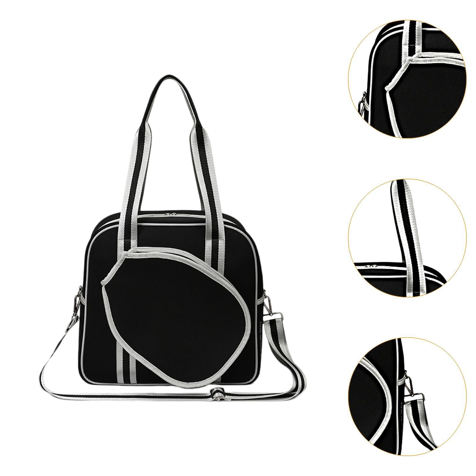 Baoblaze Tennis Bag Carrier Pickleball Racket Storage Duffle Bag Neoprene Tennis Tote