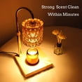 thumbnail image 3 of Lampe Chauffe-Bougie Électrique à Intensité Réglable pour Faire Fondre la Cire, Réglable avec Minuterie pour Cire Parfumée, Chauffage Rapide, 3 of 7