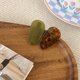 thumbnail image 5 of Paquete de 2 piezas de pinzas simples con forma de gota de agua y ácido acético, pinzas para el cabello rotas con flequillo de niña linda y pequeña, 5 of 5