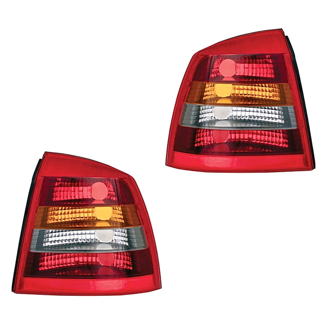 2 Calaveras Astra 2000 A 2003 Chevrolet Ámbar/Blanca/Roja Obsc S/Foco DEPO .