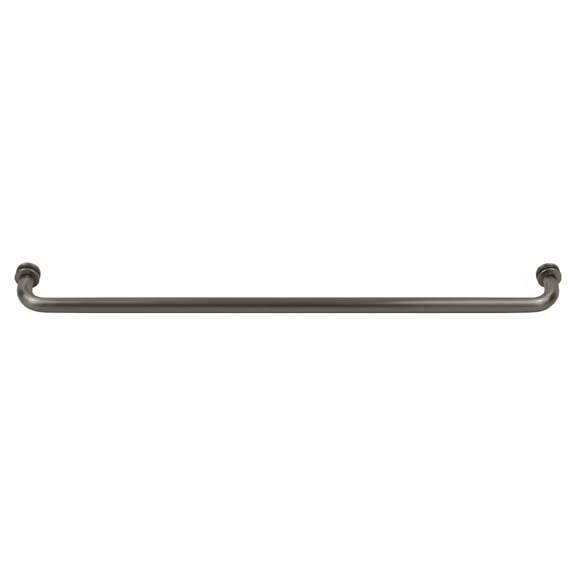 CRL BM30BSC Brushed Satin Chrome 30" BM Series Tubular Single-Sided Towel Bar