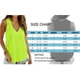 thumbnail image 6 of MOSHU Tank Tops for Women Flowy Deep V Neck Women Shirts Loose Fit Summer Sleeveless Tops, 6 of 9