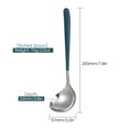 thumbnail image 3 of TFixol Stainless Steel Solid Spoon Cooking Spoon Basting Spoon Kitchen Serving Spoon Non-Stick and Heat Resistant Dishwasher Safe Easy to Clean, 3 of 6