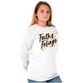 thumbnail image 3 of Cute Fall Autumn Faith and Foliage Women's Long Sleeve T Shirt Brisco Brands L, 3 of 6