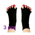 thumbnail image 2 of Five Toe Socks Hallux Valgus Posture Correction Ectropion Toes Correction Socks Five Bunion Corrector, 2 of 9