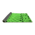 thumbnail image 2 of Ahgly Company Indoor Square Abstract Green Modern Area Rugs, 5' Square, 2 of 4