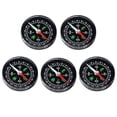 thumbnail image 1 of Uxcell 40mm Mini Compass [5PCS] - Pocket Oil Filled Small Compass for Hiking & Camping, 1 of 2
