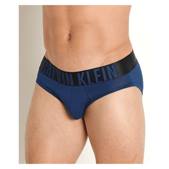Calvin Klein Men's Intense Power Stretch 3Pack Hip Brief Slip,X-Large