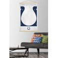 thumbnail image 2 of NFL Indianapolis Colts - Logo 25 Wall Poster with Magnetic Frame, 22.375" x 34", 2 of 5