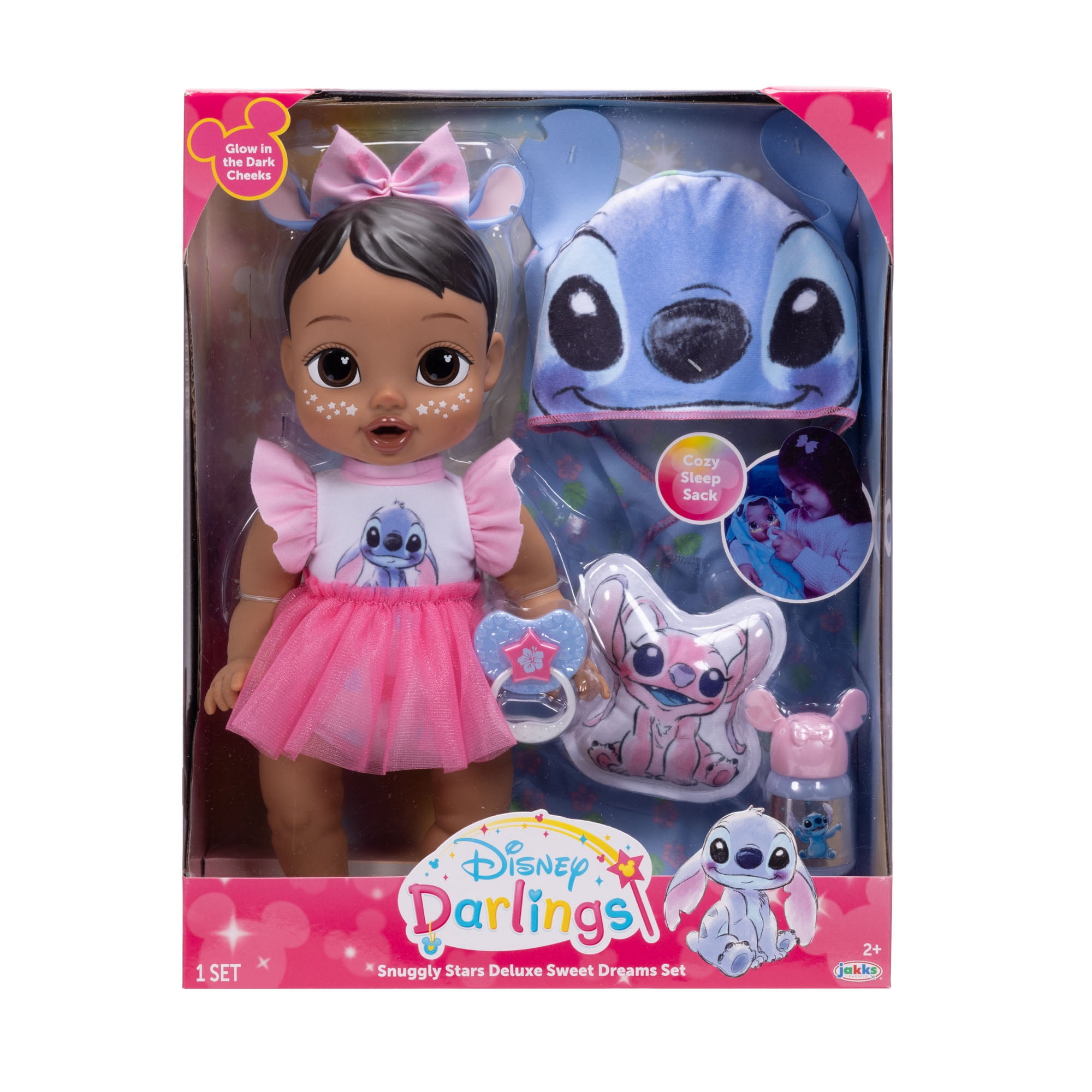 DISNEY DARLINGS SNUGLY STARS STITCH DOLL