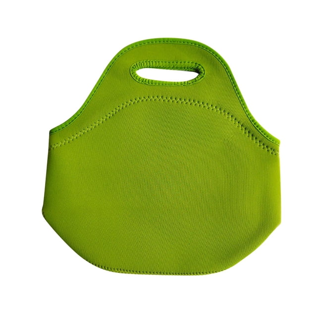 Bolsa de picnic multiusos, reutilizable, impermeable, con cremallera, para viajes Verde