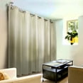 thumbnail image 2 of Cillo Ceiling 1" Curtain Rod/ Room Divider 28-48 inch - Satin Nickel, 2 of 2