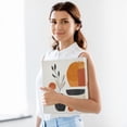 thumbnail image 6 of FORMRS 3 Ring Binder 1.5 inch with Pockets Set of 2 Clip Board 200 Sheets Capacity, White Abstract Shapes, 6 of 8