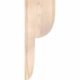 thumbnail image 3 of 5 1/2"W x 10"D x 26"H Crestline Smooth Corbel, Douglas Fir, 3 of 9