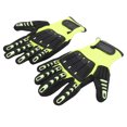 thumbnail image 1 of Gants de Sécurité Gants de Protection contre les Coupures Réduction des Vibrations TPR Enduits de NBR pour Hommes Femmes pour Menuiserie, Découpe de Verre, Construction, Manipulation, 1 of 7