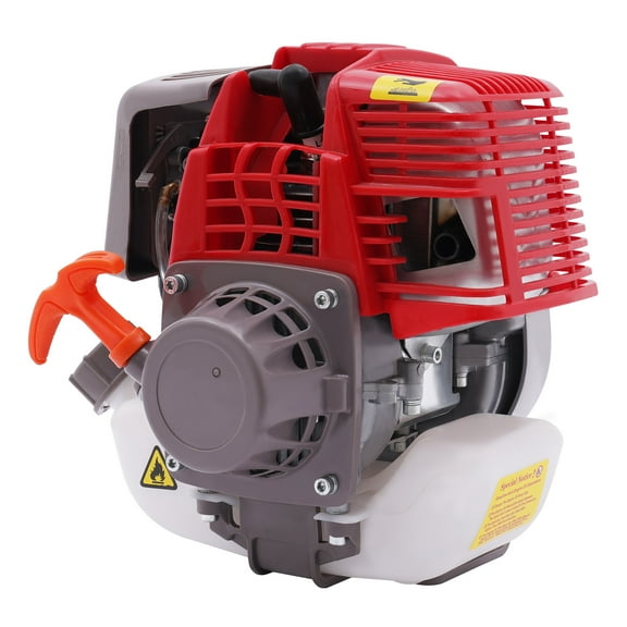 4-Stroke 31CC Gasoline Engine,139FA Pull Start Single Cylinder Air-Cooling Petrol Engine with 0.9L Translucent Fuel Tank,Max. Speed to 6500RPM for Agricultural Lawn Mowers and Water Pumps.
