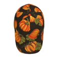 thumbnail image 4 of Naloa Original Classic Low Profile Hat Men Women Baseball Cap Dad Hat Adjustable Unconstructed Orange Pumpkin Print Cap, 4 of 9