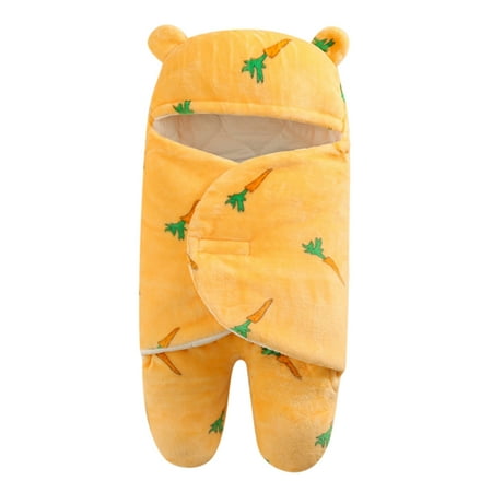 

Qufokar Burp Clothes for Boys Baby Swaddles Baby Boys Girls Cartoon Flannel Swaddle Wrap Printed Sleeping Blanket Cooton Warm Hoodie Swaddle Wrap