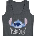 thumbnail image 3 of Disney - Lilo & Stitch - Stitch's A Pastel Cutie - Women's Racerback Tank Top, 3 of 5
