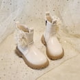 thumbnail image 7 of Girls Short Boots Fall Winter Versatile Stylish Cute Floral Girl Boots, 7 of 7