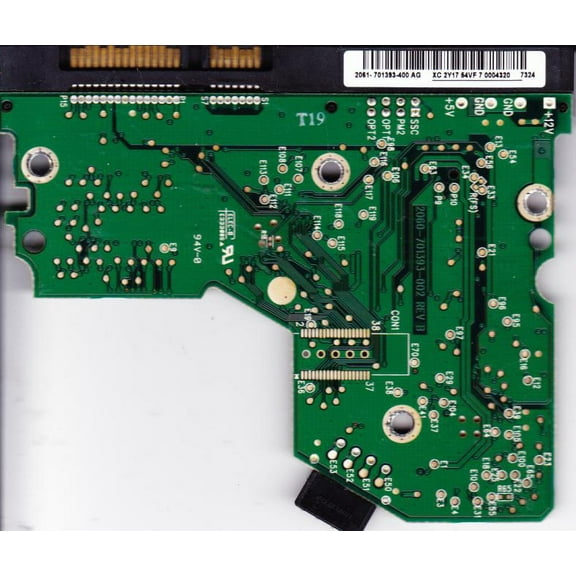 wd3200js-60pdb0, 2061-701393-400 ag, wd sata 3.5 pcb