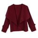 thumbnail image 1 of Elegante De Mujer De Manga Larga De Otoño Con Solapa De Chaqueta De Solapa Corto Abierto Delante Soledad  Chaqueta corta de lana, 1 of 8