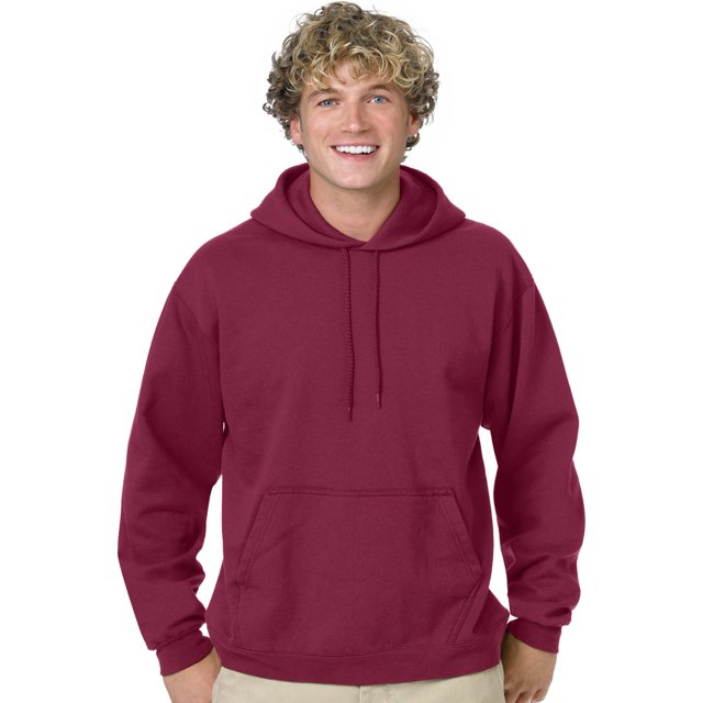 Hanes pour Hommes ComfortBlend EcoSmart Chandail à Capuchon en Molleton, m, Cardinal