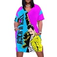 thumbnail image 2 of ROCK "N ROLL-vestido de noche holgado para mujer ropa elegante con bolsillos informal, 2 of 7
