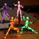 thumbnail image 4 of Figuras de acción de Lucky 13 para niños, muñeco de juguete con Soporte mejorado, modelo de Robot Shapeshift móvil impreso en 3D, maniquí de descompresión DIY, regalo para niños4046, 4 of 4
