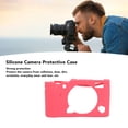 thumbnail image 4 of Silicone Camera Protective Case, Scratch Resistant Removable Soft Silicone Camera Cover for  XA3 XA5 XA10, with Special Texture , for Mirrorless Cameras, 4 of 7