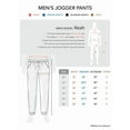 thumbnail image 6 of Ma Croix Men's Loose Fit Denim Jogger Pants with Drawstring Casual Comfort, 6 of 6
