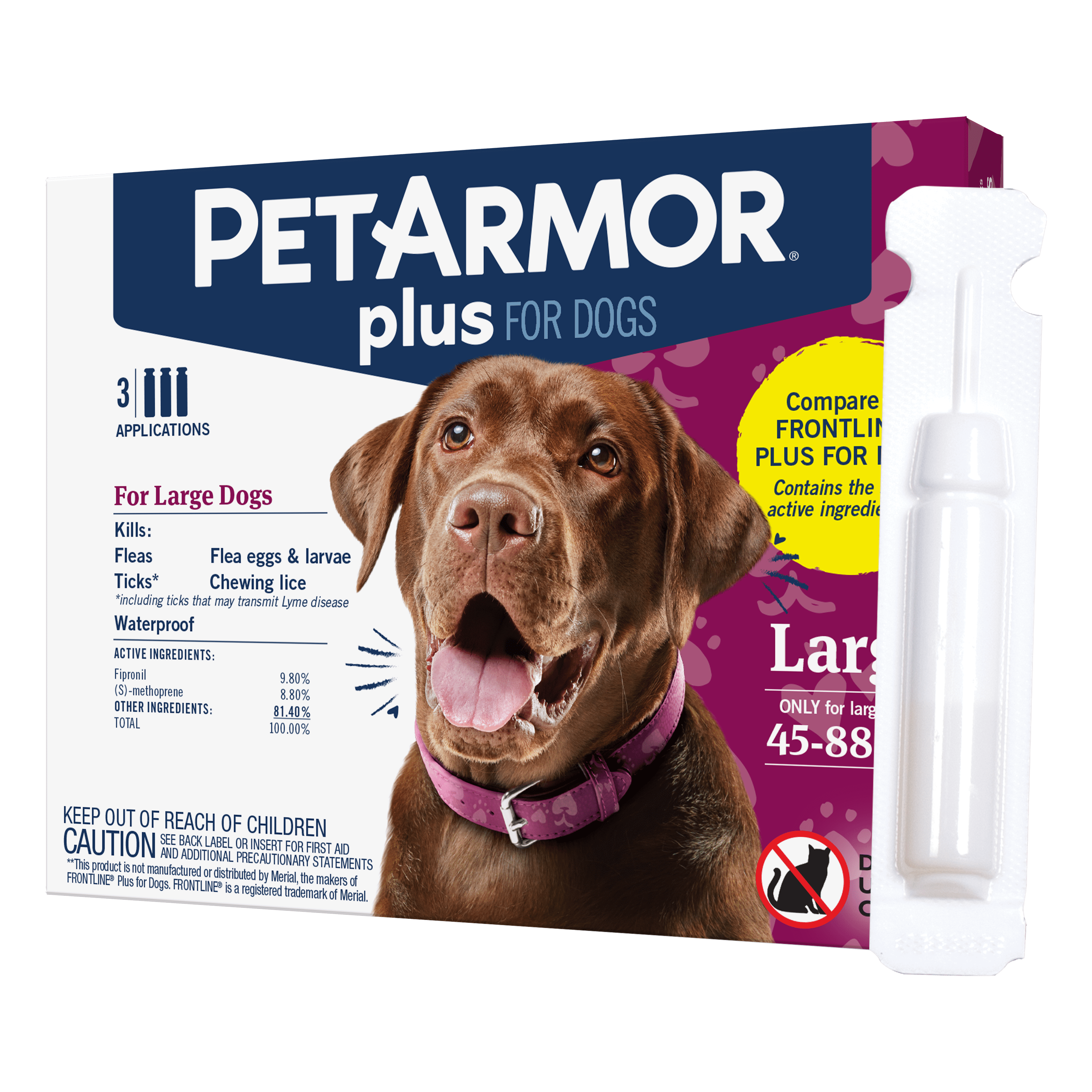 PetArmor Plus Flea \u0026 Tick Prevention 