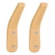 thumbnail image 2 of Ganchos De Madera, Resistentes Y Duraderos, 2 Uds., Ganchos Para Abrigos Saludables, Ecológicos, De Estilo Moderno Y Sencillo, Para Baño, Cocina, Tiendas, Sala De Estar, Cergrey Coat Hooks, 2 of 8
