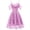 Purple, variant on Women Spaghetti Strap Floral Lace Bridesmaid Cocktail Party Dress Cold Shoulder Ruffle Sleeve Wedding Guest Prom Dress 2XL Dark Blue