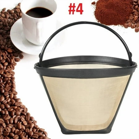 FLINT- New Reusable #4 Cone Coffee Filter For Cuisinart Makers Premium Filters Direct