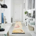 thumbnail image 4 of Yayeee Runner Rug for Bedroom 2'x6' Machine Washable Hallway Non Slip Mat, Watercolor Seashell, 4 of 8