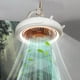 thumbnail image 1 of Ceiling Fan With Lights Enclosed Low Fan Light Ceiling Light With Fan USB Rechargeable Fan, 1 of 9
