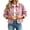 Pink, variant on Daiosportswear Women's Faux Suede Bomber Jacket Long Sleeve Lapel Coat Casual Button Down Outerwear Wine